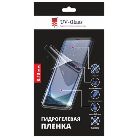 Матовая гидрогелевая пленка UV-Glass для Huawei Y6 (2019)