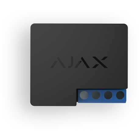 Ajax Relay радио-канальный контроллер для дистанционного управления слаботочной техникой (черный)