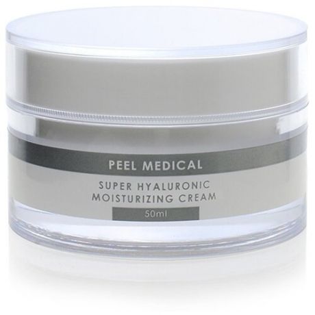 Peel Medical Super Hyaluronic Moisturizing Cream Гиалуроновый супер увлажняющий крем для лица, 50 мл