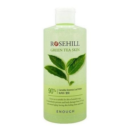 Enough Тонер с экстрактом зеленого чая RoseHill Green Tea Skin, 300 мл