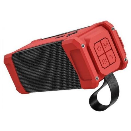 Портативная колонка bluetooth HOCO HC6 Magic sports BT speaker, красная