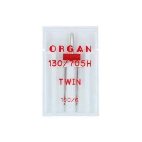 Игла для бытовых швейных машин Organ Needles № 100/6, 1 штука (в пенале)