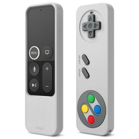 Чехол Elago R4 Retro Case для пульта Apple TV Remote, цвет Светло-серый (ER4-LGY)
