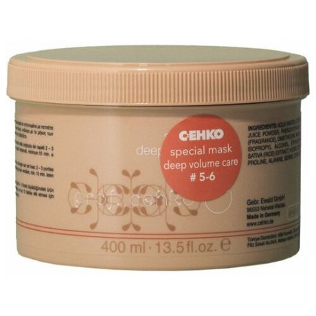 C:EHKO Prof Special mask deep volume care Маска специальная для максимального объема 400 мл