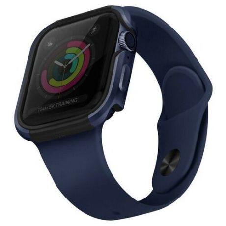 Чехол Uniq Valencia для Apple Watch 40 мм, цвет Синий (40MM-VALBLU)