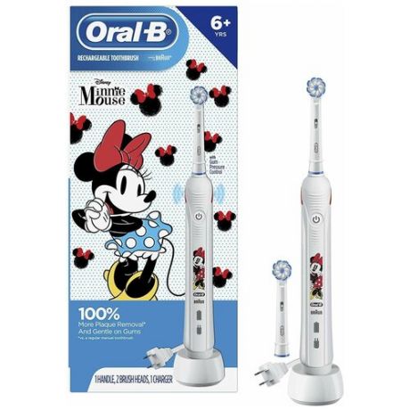 Электрическая зубная щетка ORAL-B Junior Minnie Mouse