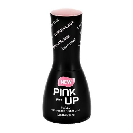 PINK UP Базовое покрытие PRO Camouflage Rubber Base, 04, 10 мл