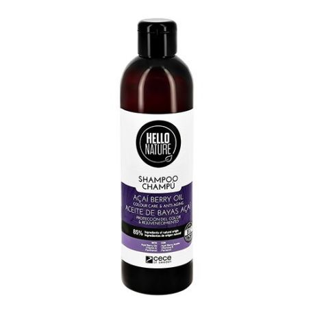 HELLO NATURE шампунь Acai Berry Oil Color Care And Anti-Aging, 300 мл