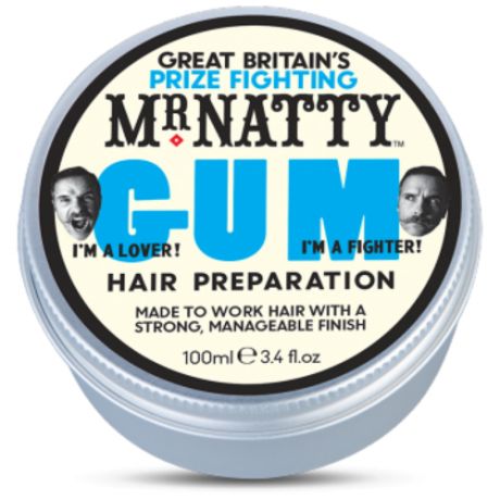 MR NATTY Помада тянучка GUM Hair Preparation, средняя фиксация, 100 мл