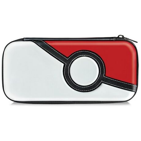 Pdp Защитный чехол Slim Traveler Case Poke Ball для Nintendo Switch белый/красный