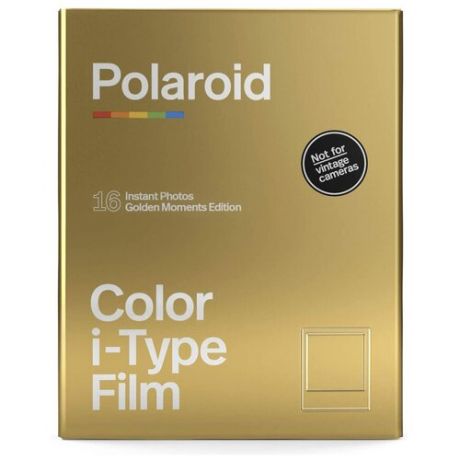 Картридж Polaroid Color Film Golden Moments Double Pack