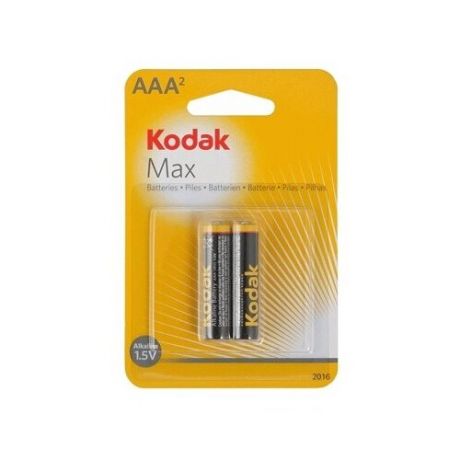 Батарейка "KODAK" MAX LR03-2BL (20/100/16000)