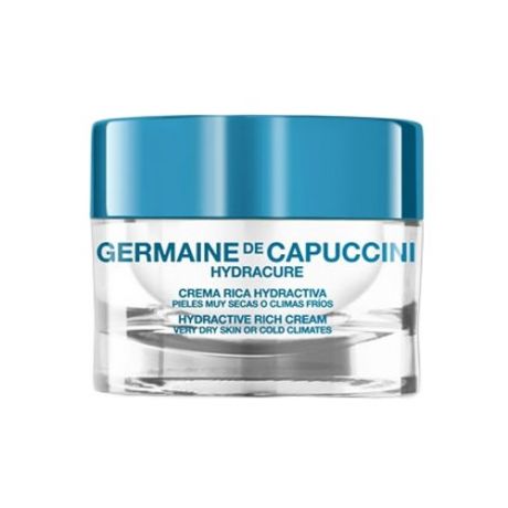 Germaine de Capuccini HYDRACURE Rich Cream Very Dry Skin Or Cold Climates Крем для очень сухой кожи для лица, шеи и области декольте, 50 мл