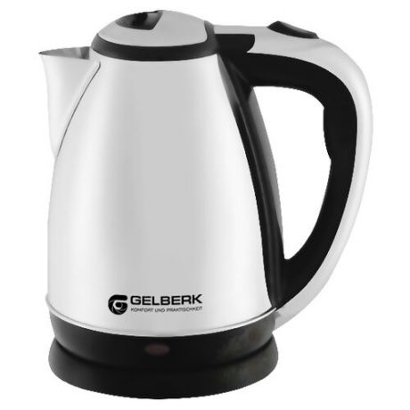 Чайник Gelberk GL-316, серебристый/черный