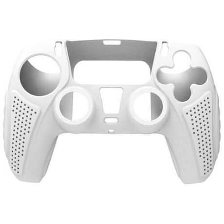 Чехол Red Line для PS5 Silicone White Perforated HS-PS5306B / УТ000025557