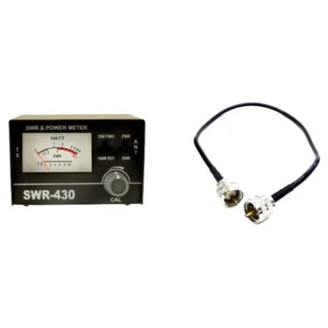 КСВ-метр Optim SWR-430 и кабель соединительный