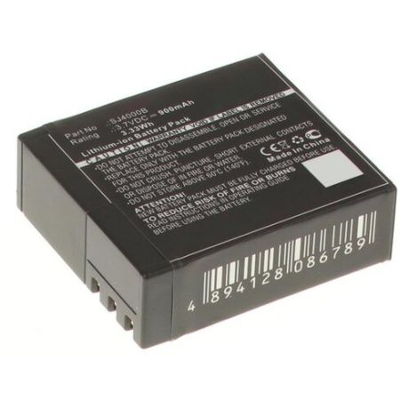 Аккумуляторная батарея iBatt 900mAh для Eken H9R, H8R, PG1050, H8 Pro, для Sjcam SJ5000, SJ5000X, SJ5000 WiFi
