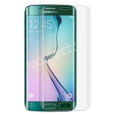 Защитное 3D стекло для Samsung Galaxy S6 edge+ G928 изогнутое на весь экран 5.7" прозрачное