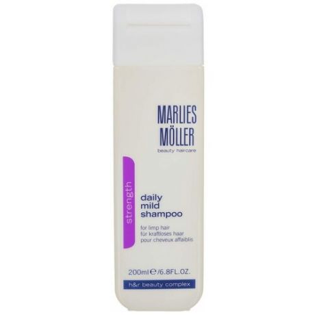Marlies Moller шампунь Strength Daily Mild мягкий для ежедневного применения, 200 мл