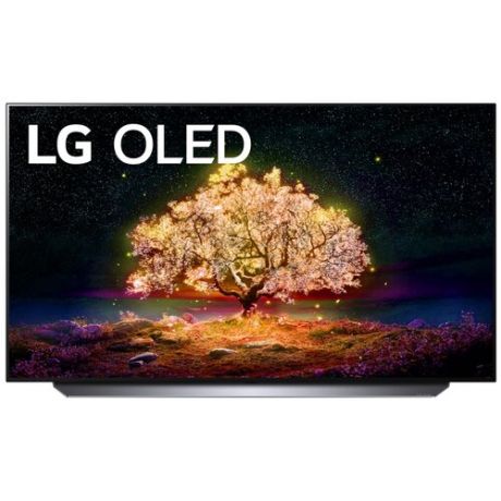 55" Телевизор LG OLED55C14LB OLED, HDR (2021), космический черный