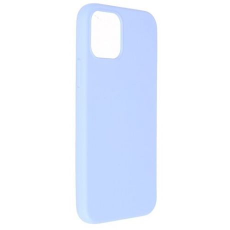 Чехол Pero для APPLE iPhone 12 / 12 Pro Liquid Silicone Light Blue PCLS-0025-LB