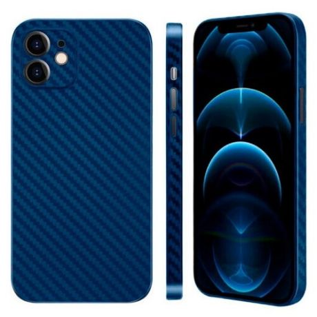 Чехол K-DOO Серии Air Carbon для iPhone 12 pro max Темно-синий (Полипропилен)