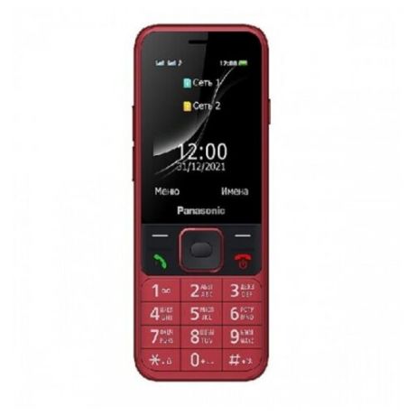 Телефон Panasonic KX-TF200RUR TF200 32Mb красный моноблок