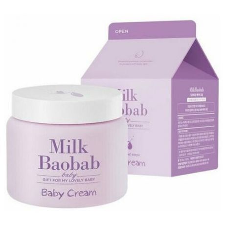 Детский крем для тела MilkBaobab Baby Cream (280 гр)