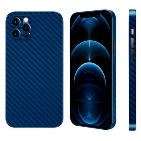 Чехол K-DOO Серии Air Carbon для iPhone 12 pro Темно-синий (Полипропилен)
