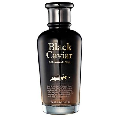 Holika Holika Лифтинг тоник Black Caviar Anti-Wrinkle Skin, 120 мл