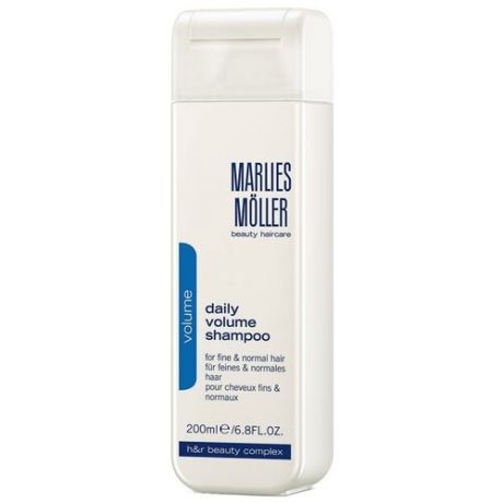 Шампунь для волос Marlies Moller Volume, 200 мл, объем