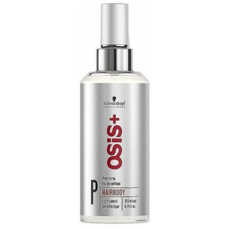 Schwarzkopf Professional / Спрей OSIS+ легкой фиксации hairbody, 200 мл