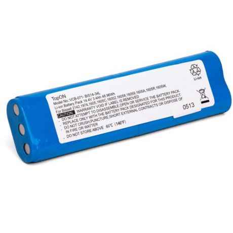 Аккумулятор для робота-пылесоса Philips FC8810, FC8820, Bissell 2142, 1605, 1974. 14.4V 3400mAh Ni-MH. PN: 4ICR19/65, TOP-BIS16-14