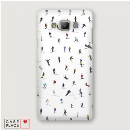 Чехол Пластиковый Samsung Galaxy A5 Хобби лыжи