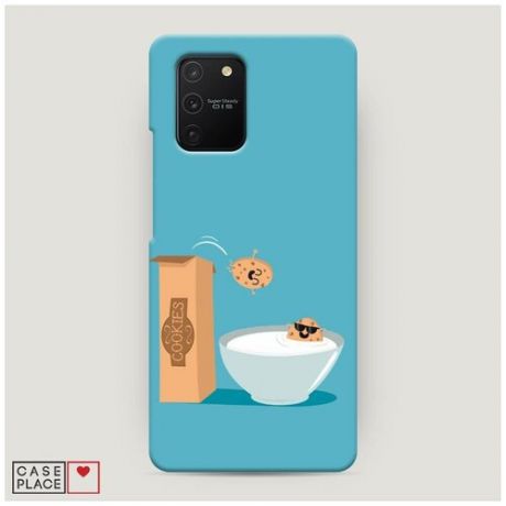 Чехол Пластиковый Samsung Galaxy A91 Молочные ванны
