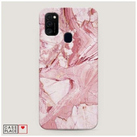 Чехол Пластиковый Samsung Galaxy M21 Розовый кварц