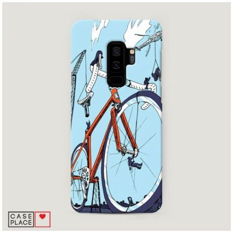 Чехол Пластиковый Samsung Galaxy S9 Plus Хобби велосипед 10