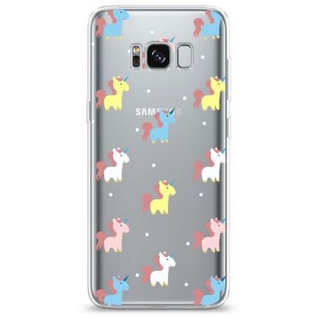 Силиконовый чехол "Мороженое 7" на Samsung Galaxy S8 / Самсунг Галакси С8