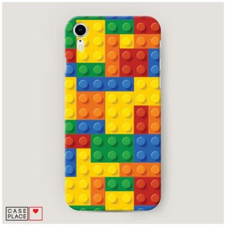 Чехол Пластиковый iPhone XR (10R) Лего
