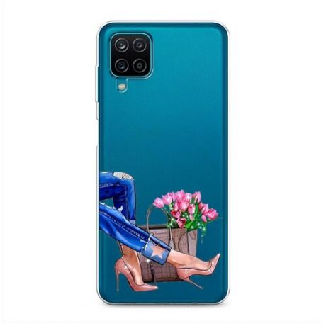 Силиконовый чехол "Disney princess" на Samsung Galaxy A12 / Самсунг Галакси А12