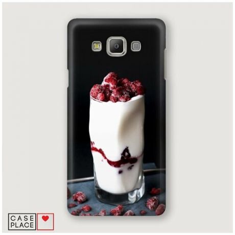 Чехол Пластиковый Samsung Galaxy A5 Молочный коктейль