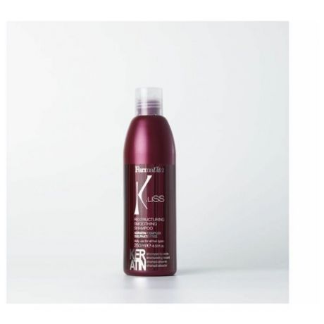 Реструктурирующий шампунь FarmaVita K.Liss Restructuring smoothing shampoo с кератином 250мл