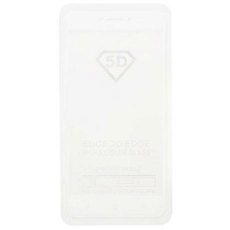 Защитное стекло c рамкой 3D/5D/9D для Xiaomi Redmi 5A, белое