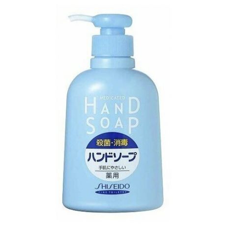 SHISEIDO Medicated Hand Soap Жидкое антибактериальное мыло для рук бутилированный 250 мл.