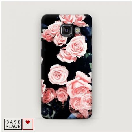Чехол Пластиковый Samsung Galaxy A5 2016 Чайные розы