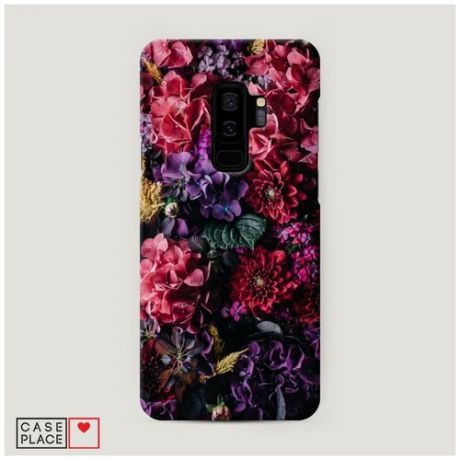 Чехол Пластиковый Samsung Galaxy S9 Plus Цветочная композиция