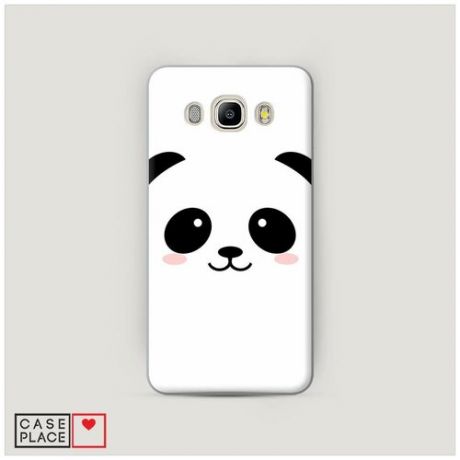Чехол Пластиковый Samsung Galaxy J7 2016 Улыбка панды