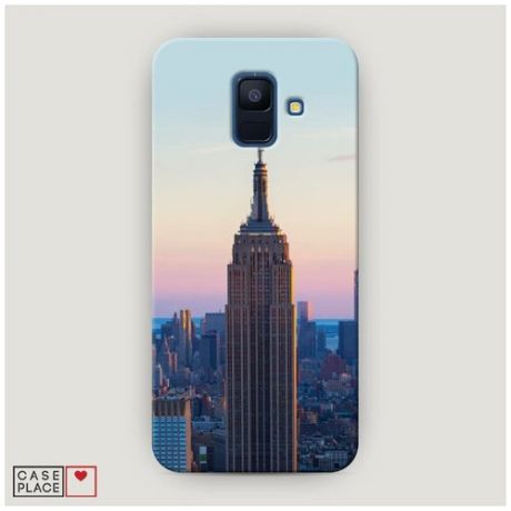 Чехол Пластиковый Samsung Galaxy A6 Empire State Building