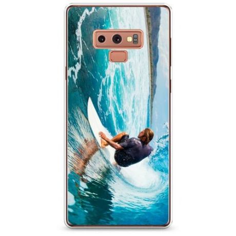 Силиконовый чехол "Хобби серфинг 1" на Samsung Galaxy Note 9 / Самсунг Галакси Нот 9