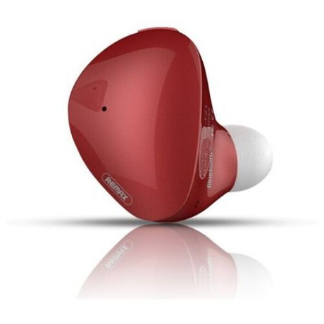 Беспроводные наушники REMAX RB-T21 Headset, Bluetooth, 50 мАч, красный